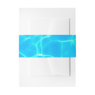 Bandeau De Faire-part Piscine d'été Fête d'anniversaire