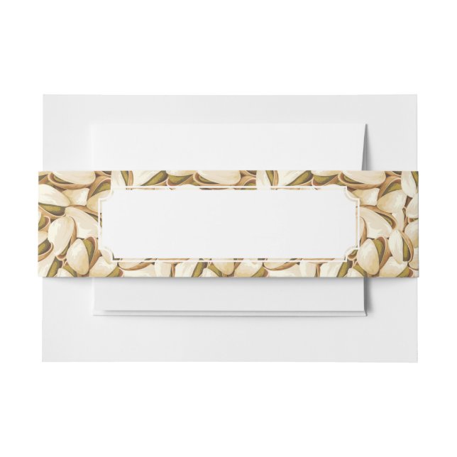 Bandeau De Faire-part Pistaches (Devant Example)