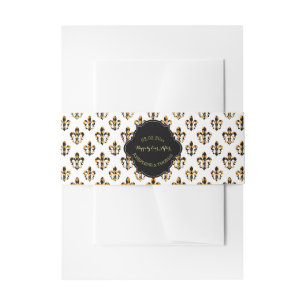 Bandeau De Faire-part PixDezines do-it-yourself couleur/fleur de lis