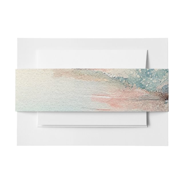 Bandeau De Faire-part Plage à thème côtière (Devant Example)