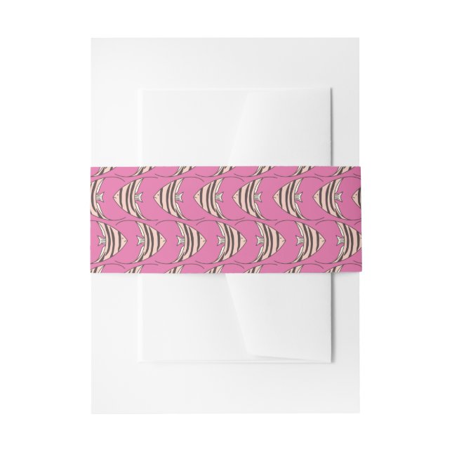 Bandeau De Faire-part Poisson ange rose (Devant example)