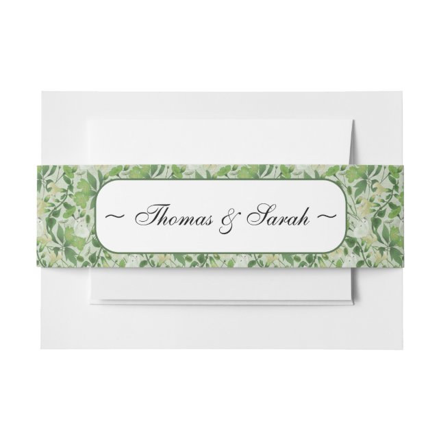 Bandeau De Faire-part prairie victorienne (Devant Example)