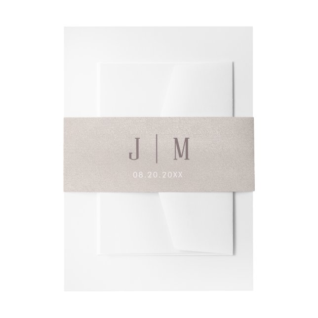 Bandeau De Faire-part Précieuse Pearl | Alliance de grossesse pour maria (Devant example)