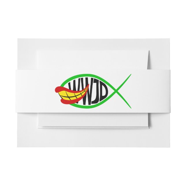 Bandeau De Faire-part Que ferait Joker ? (Devant Example)