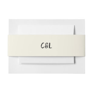 Bandeau De Faire-part Rétro manuscrit Whimsical