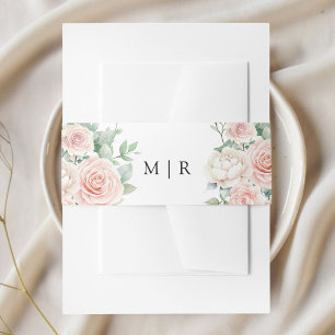 Bandeau De Faire-part Roses Roses Roses Roses Roses Roses Élégantes Mari