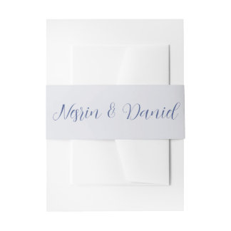 Bandeau De Faire-part Royal Turkish Wedding Invitation Belly Band