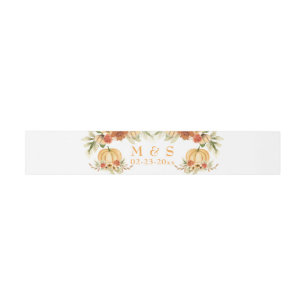 Bandeau De Faire-part Rustic Automne automne dans Amour Citrouille Maria