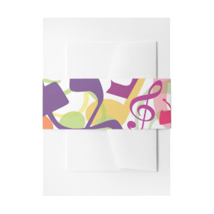 Bandeau De Faire-part SONS DE LA Bat Barre de TORAH Bat Mitzvah Wrap Ban