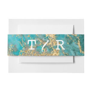 Bandeau De Faire-part Sortie de ce World 2 Bar Bat mitzvah Belly Band