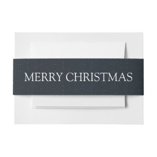 Bandeau De Faire-part Starry Night Invitation Belly Band