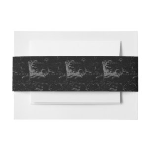 Bandeau De Faire-part SYMBOLE SYRIE vintage CONSTellation Hevelius 1690