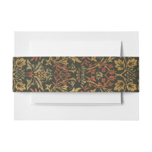 Bandeau De Faire-part Tapisserie de jardin de fleurs de William Morris