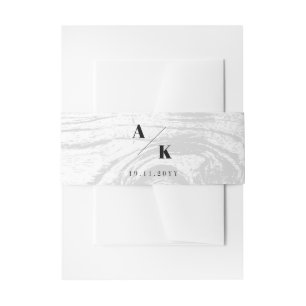 Bandeau De Faire-part Texture rustique blanche à veinage boisé pour un m
