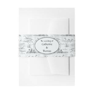 Bandeau De Faire-part toile Loch Ness