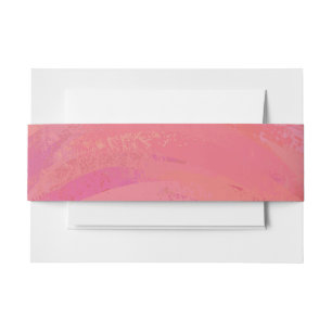 Bandeau De Faire-part Tourbillon de saumon