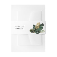 Tropical Palm Leaf Gold 5