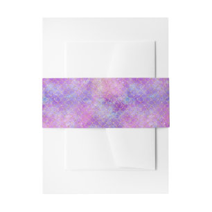 Bandeau De Faire-part Une série Galaxy Mermaid Design 8