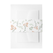 Vert sauge et aquarelle de fleurs sauvages d'abric