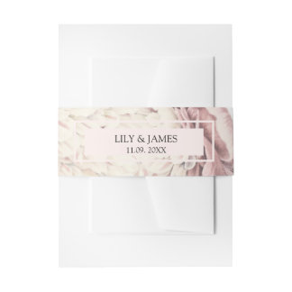 Bandeau De Faire-part Vintage Peony Botanical Fine Art mariage