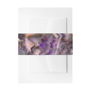 Bandeau De Faire-part Violet quartz violet granit violet marbre de pierr