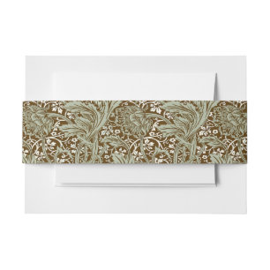 Bandeau De Faire-part William Morris Arcadie motif floral classique