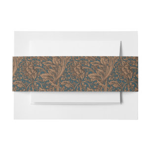 Bandeau De Faire-part William Morris Motif Floral Classique Arcadie