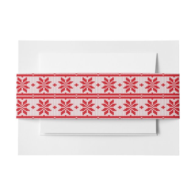 Bandeau De Faire-part Xmas knitting seamless (Devant Example)