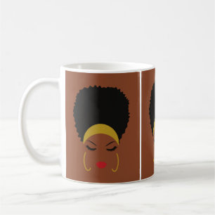 Bandeau et mug Afro Puff