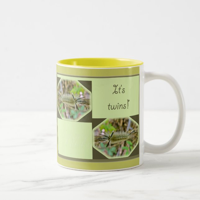 Banded Tussock Moth It's Twins New Baby Mug (Droit)