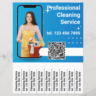 Bandelettes détachables pour dépliant du service d