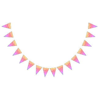 Banderole à fanions Summer Party