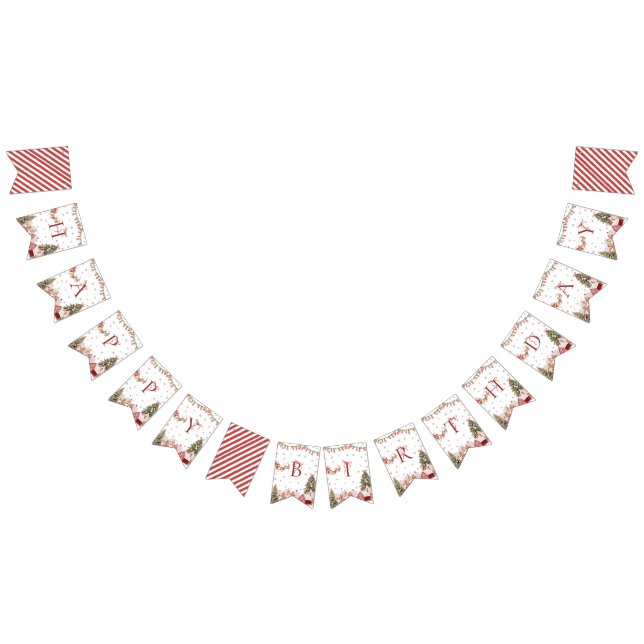 Banderole d'anniversaire de Noël ONEderful (Tout)
