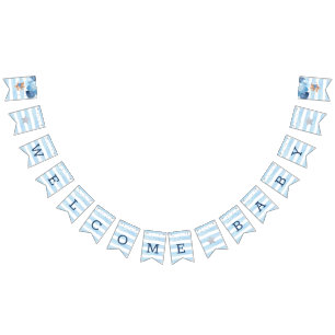 Banderole de bienvenue pour Baby Shower ourson