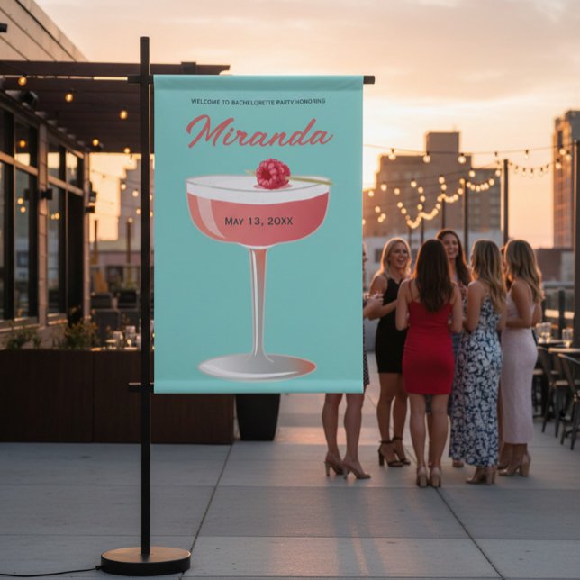 Banderole de Bienvenue pour Cocktail de Fête de Fi (Créateur téléchargé)