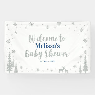 Banderole de Bienvenue pour une Fête de Bébé Garço