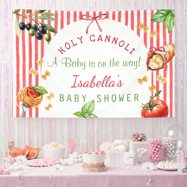 Banderole de décoration pour Baby Shower Cannoli s (Fête)