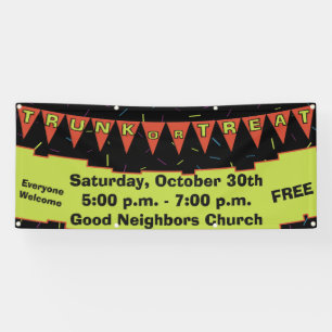 Banderole de décoration Trunk Or Treat