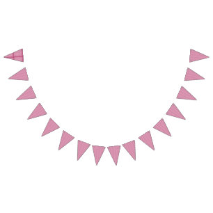 Banderole de fête   Guirlande   Rose   Festive