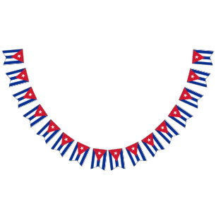 Banderole du drapeau cubain