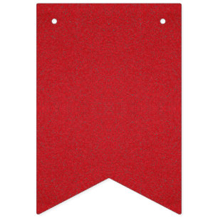 Banderole personnalisée rouge tomate