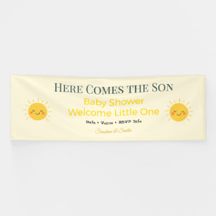 Banderole pour Baby Shower   Soleil et Sourires