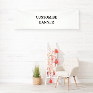 Banderole professionnelle en vinyle, 76 x 244 cm, 