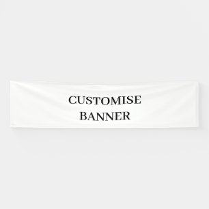 Banderole professionnelle en vinyle, 76 x 305 cm,