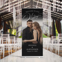 Élégante Photo De Mariage De Calligraphie Bienvenu