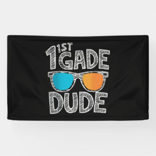 Banderoles 1ère année Dué Retour à l'école Étudiant de premiè