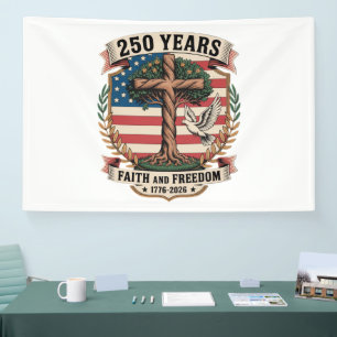 Banderoles 250 Ans de Foi et de Liberté