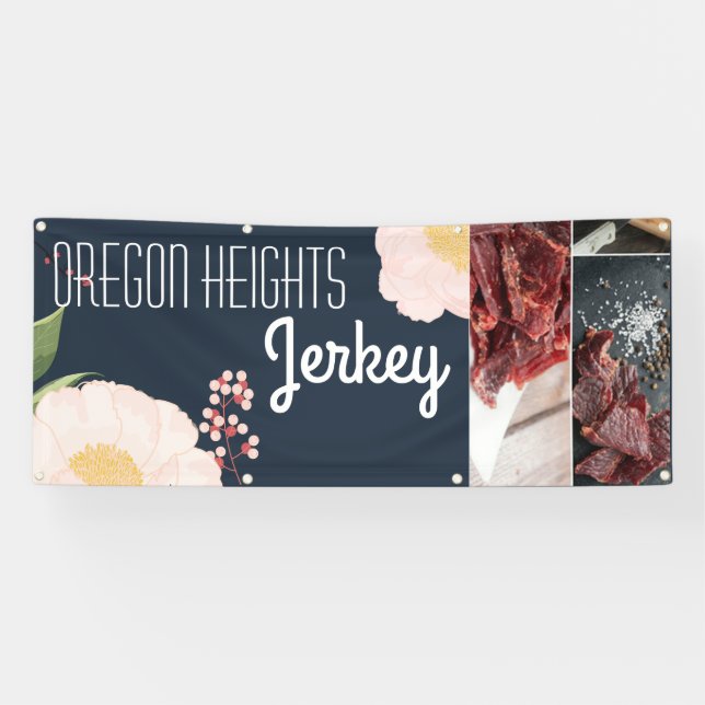 Banderoles 2,5'x6' Business Faire-part Baby Pink Cosmos on (Horizontal)