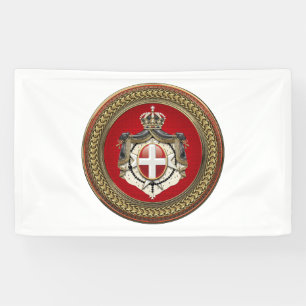 Banderoles [300] Ordre de Malte - Armoiries de SMOM
