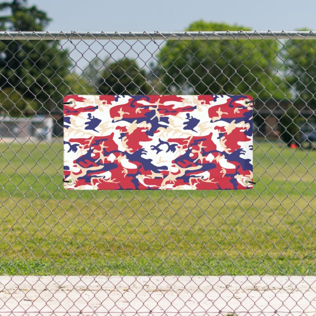 Banderoles 4th of July, Independence day, Camouflage Beige (Insitu)